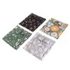 1:12 Scale Dollhouse Bedroom Miniature Bed Four Piece Bed Set Bed Sheet Quilt Pillow Decor Toy Doll House Accessories