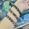 High Quality Black Backbone Natural Crystal Bracelet, Black Moonlight Bracelet, Black Sun Two-Color Cat Eye, Male And Female Couples Style