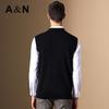 Antonio Men's V-Neck Wool Cashmere Sweater Vest