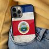 Costa Rica Flag Soft Phone Case for iPhone 17 Air 16e Pro Max 15 Pro 13 14 Plus 11 12 MagSafe Magnetic Coque