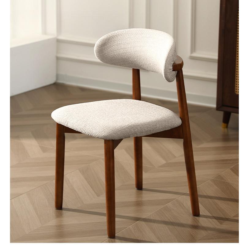 1/2/4Pcs Jacquard Office Chair Backrest Seat Covers Solid Wood Dining Chair Cover Elastic Seat Cover For Restaurant Dining Room