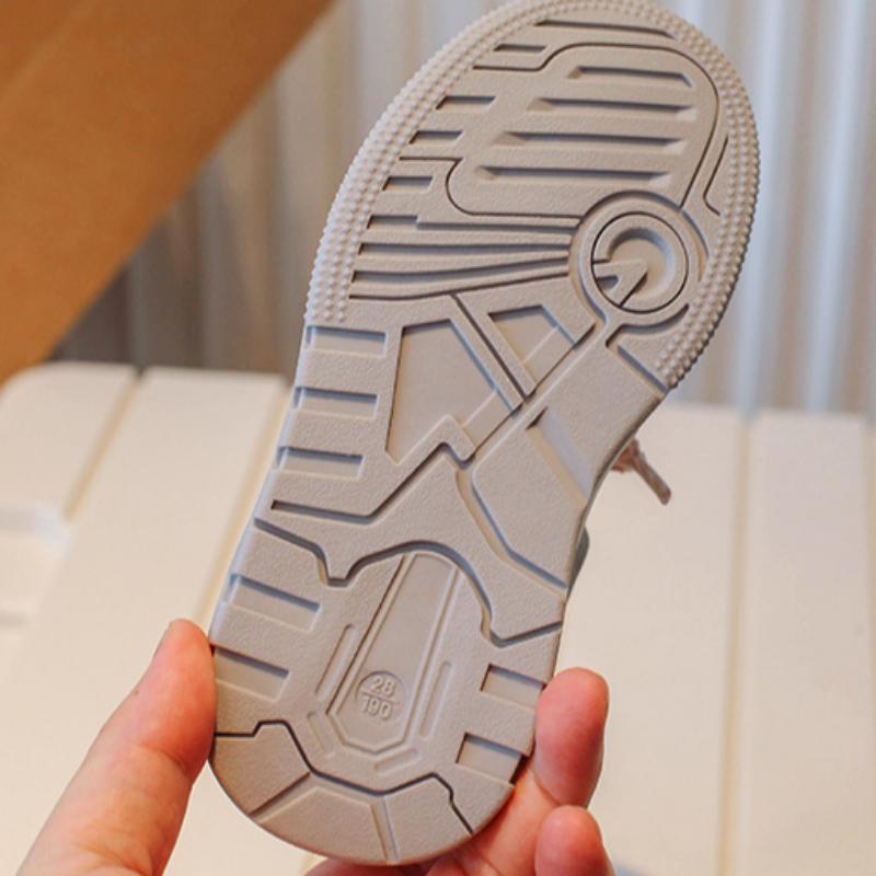 Детские низкие кеды Весна Новые износостойкие повседневные туфли на платформе Кроссовки — фото 11