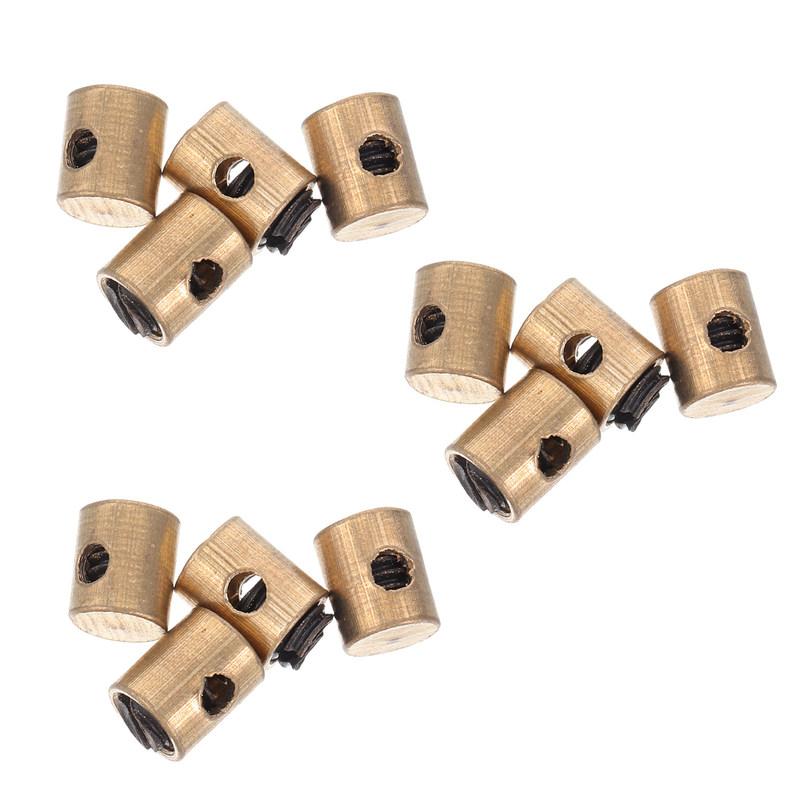 12 Pcs Brake Cable Barrel End Generator Throttle Clamp ATV Stop Replacement Control
