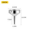 Stainless Steel Wine Funnels Foldable Handle Oil Funnels Multifunctional Kitchen Funnels  Canning