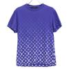 Louis Vuitton 22AW RM222Q NPG HKY46W Blue Monogram Gradient Gradient T-shirt Tops XS blueUsed