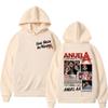 Rapper Anuel AA Real Hasta La Muerte World Tour 2025 Merch Sweatshirt Men Women Fashion Hip Hop Streetwear Casual Hoodies Autumn