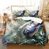 3D Anime Weathering with You Bedding Set Print single Comforter Quilt Bed Cover Duvet Cover Pillow Case 3 Pieces Kids Adult Size