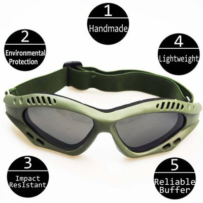 NOI Ochelari de protecție pentru motociclete Ochelari de ciclism Ochelari de protecție tactici elastici CS Ochelari de protecție anti-praf anti-vânt pentru sport în aer liber