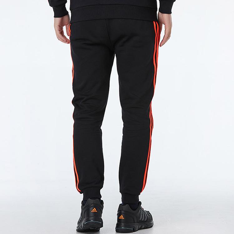 Adidas Warm Windproof Casual Knit Tapered Pants Men Bottoms Black GM2348