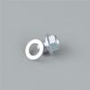 Oil Drain Plug with Seal/Gasket Locking Screw Oil Sump for Honda Odyssey Civic Fit SDL CRV