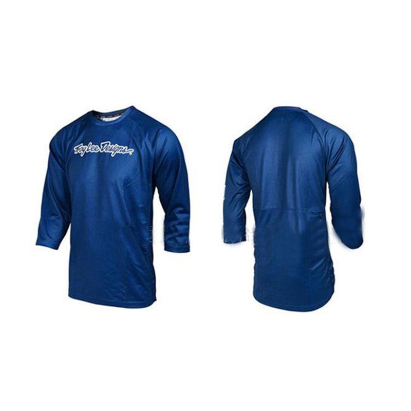 , off-road racing suit, European and American sizes, versatile and handsome, seven-quarter-sleeved T-shirt, perspiration, breathability, comfort