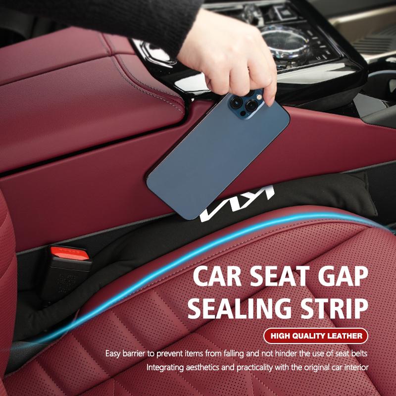 TTVF7 Universal Car Seat Gap Plug Filler Leak Proof Strip Pads For KIA Stinger Optima Cerato Soul Venga Forte Spectra Sedona