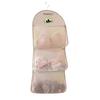 Mesh Storage Bag Large Capacity Wardrobe Organizer Breathable Hanging Storage Net for Underwear Socks Towels Bedroom Dorm Travel