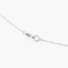 Jbans Classic Punched Antique Needle Pendant Surgical Steel Chain Necklace (C2501-An848_Sv)