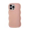 Applicable To Apple 15 Mobile Phone Case Macaron Large Wave IPhone 13 Drop Glue Doll Material Shell