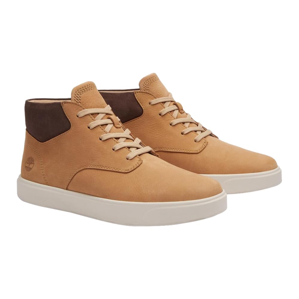 Timberland Emerson Street Mid Medium Beige Size Sneakers, Men's, TB0A6BW6EN31, Nubuck, 12.0 / 30.0cm