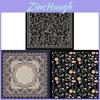 Bali Printed Cotton Square Scarf With Warmth Sunshade Dustproof For Women