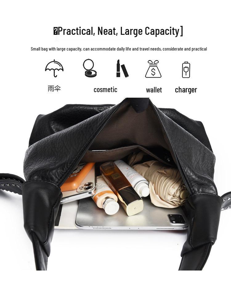 2025 Trendy Women's Large Capacity Single Shoulder Crossbody Tote Bag