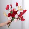 Artificial Flower Potted Plant Silk Bulk Autumn Chrysanthemum Letter Flower Silk Flowers Hydrangea Arrangement Flowersdecoration