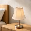 6 Pieces Attach-on Lampshade Bamboo-Textured Textile Small