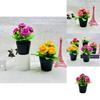 Elegant Rose Artificial Flower With Durable Material For Living Room And Commercial Use