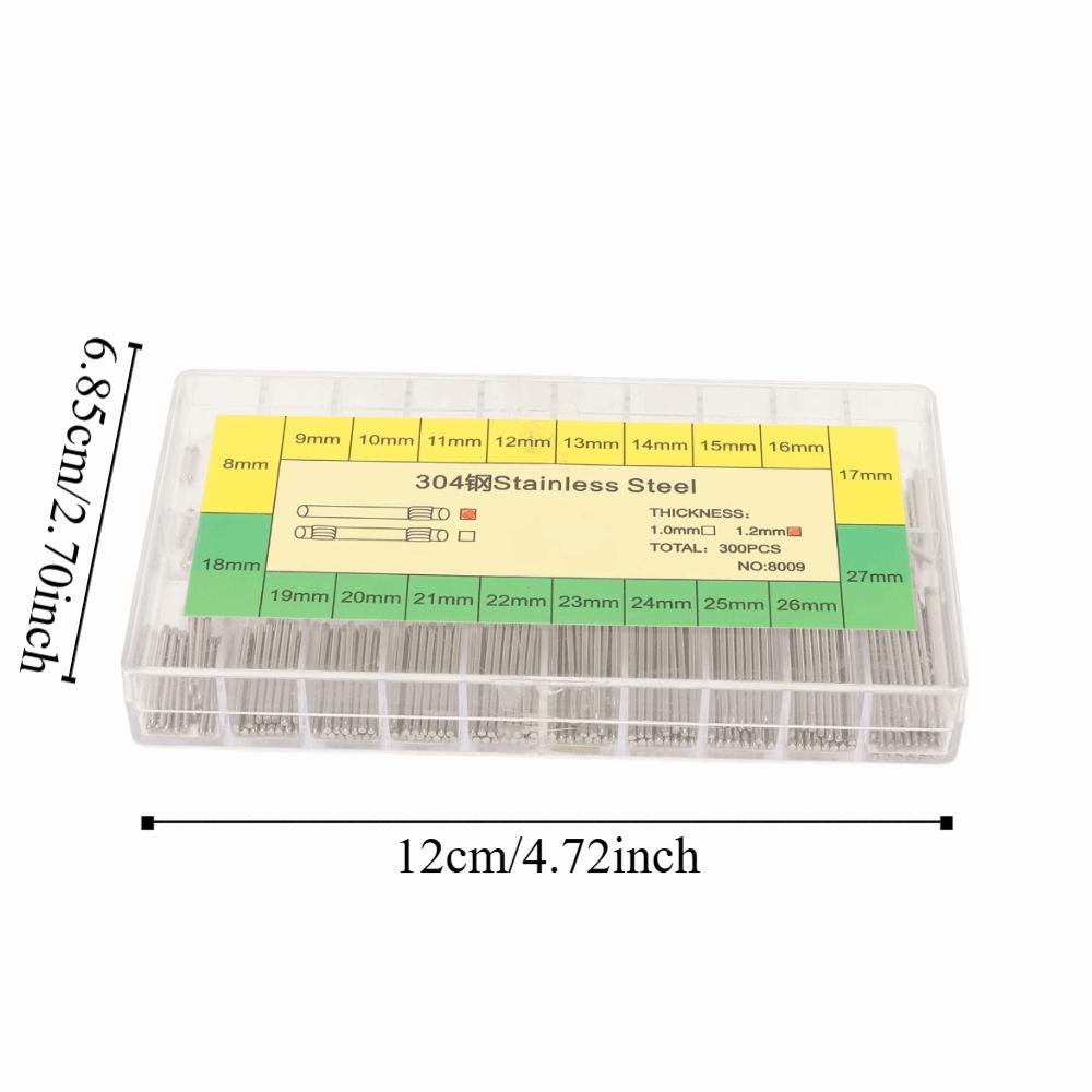 8-27mm Size Watch Band Pin Stainless Steel Repair Tool Friction Bar  Maintenance Accessories