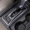Soft Carbon Fiber Center Console Gear Shift Panel Sticker for Hummer H2 2003-07