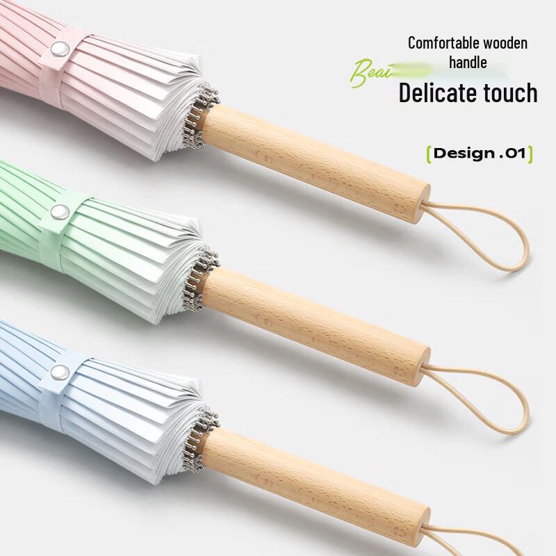 MAYDU Automatic Gradient Long Handle Umbrella
