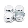 4pcs 50mm Dust Wheel Center Caps Fit Universal Hub Cover Car Accessories