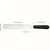 1PC cake smoother with scale inch, new and practical cake decoration smoother, cream scraper, 8 inch cake baking and decoration tool