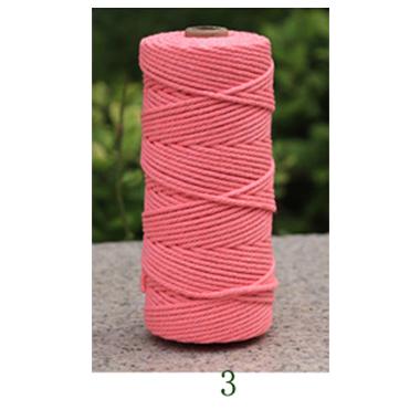 Braided Rope 2mm 3mm 4mm 5mm Cotton Tassel Thread