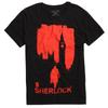 BBC Sherlock RED LONDON T-Shirt NWT Licensed & Official