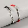 Zinc Zinc Alloy Forever Love Wave Weaving Rope Mobius Ring Couples Bracelets Hand Rope Friend Bracelet