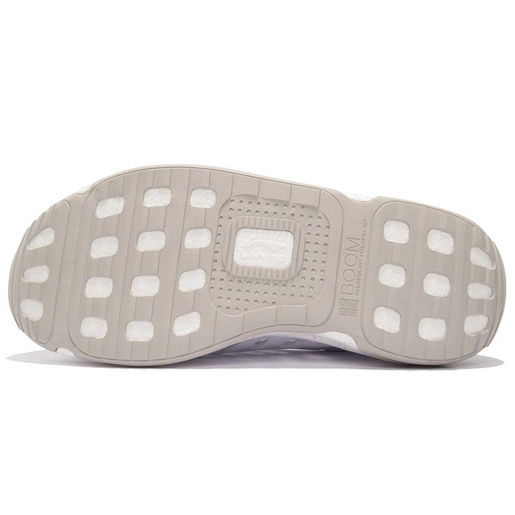 Li Ning Pangu Trek EVA Breathable Rebound Low-Top Sports Casual Shoes Men Sneakers Standard-White AZGS017-2