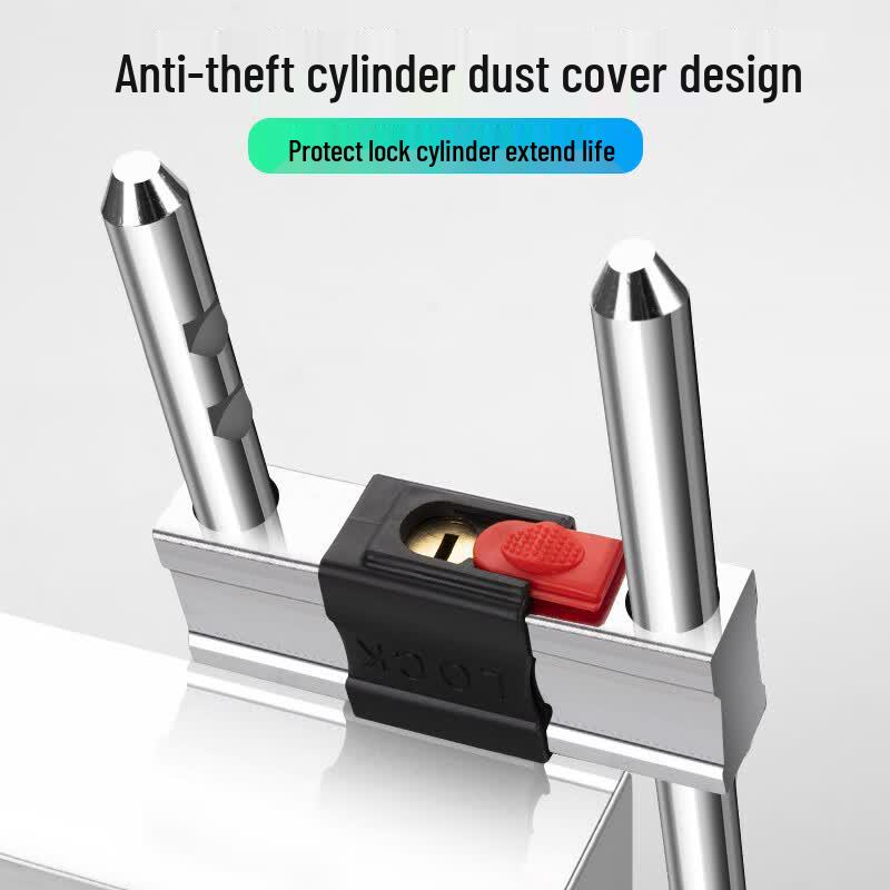 Du ao C-Grade U-Shaped Glass Double Door Lock