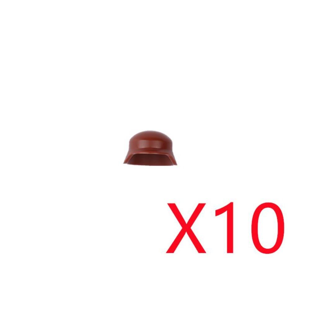 MOC WWII Military Building Blocks Accessories Figure Soldier Ninja Helmet Toy Hat Mini Brick Scarf Mask Knee Pads Gift Toys X027