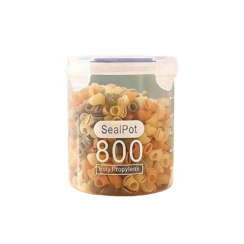 Tingbai Transparent Plastic Food Storage Canister