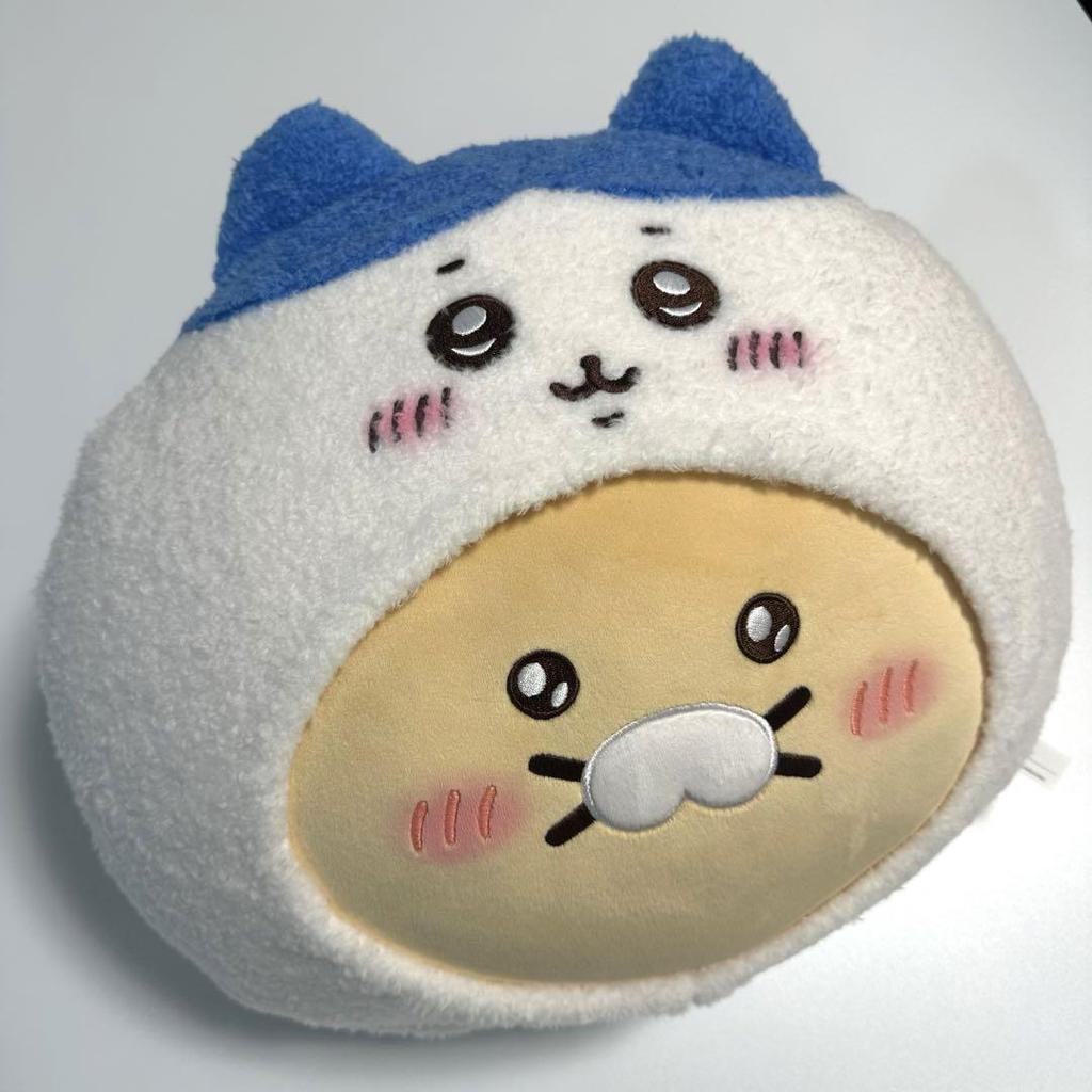 [USED] Korea-exclusive Kakao Friends Chiikawa Collaboration Cushion, Hachiware