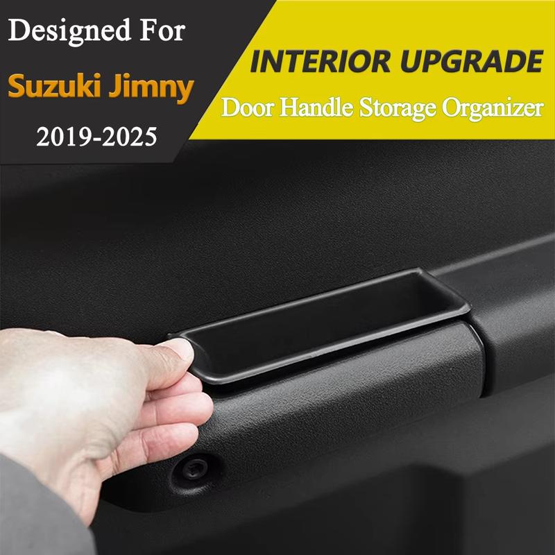 Inner Door Handle erts Organizer Box for Suzuki Jimny JB64 JB74 JB64W JB74W -2025 Interior Storage Accessories Tidying