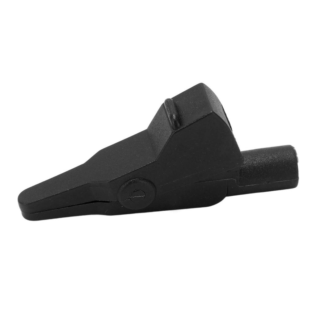 10Pcs J.60032 Banana Test Clip   Enclosed Electrical Test Clips with 4mm   for Electronic Instruments