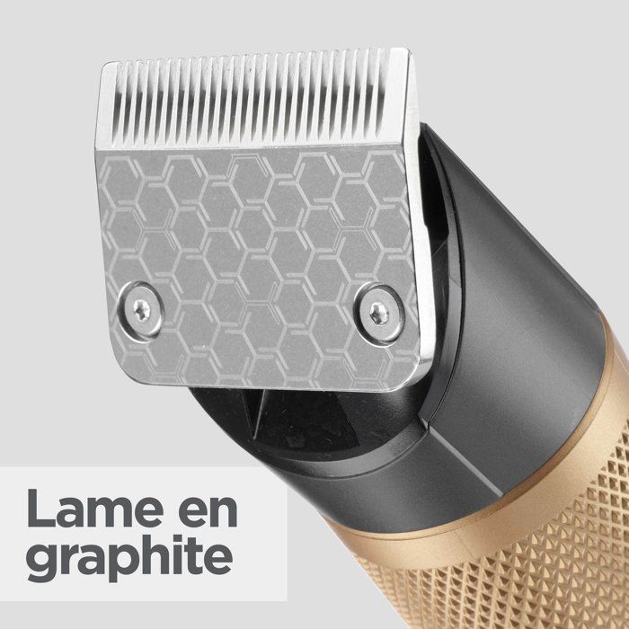 Tondeuse cheveux - BABYLISS - P1361E - Lames graphite - 26 hauteurs de coupe - Autonomie 160 mi