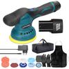 Cordless Eccentric Car Polisher Electric Auto Polishing Machine Multifunctional Metal Waxing Wood Grinding Rust Removal