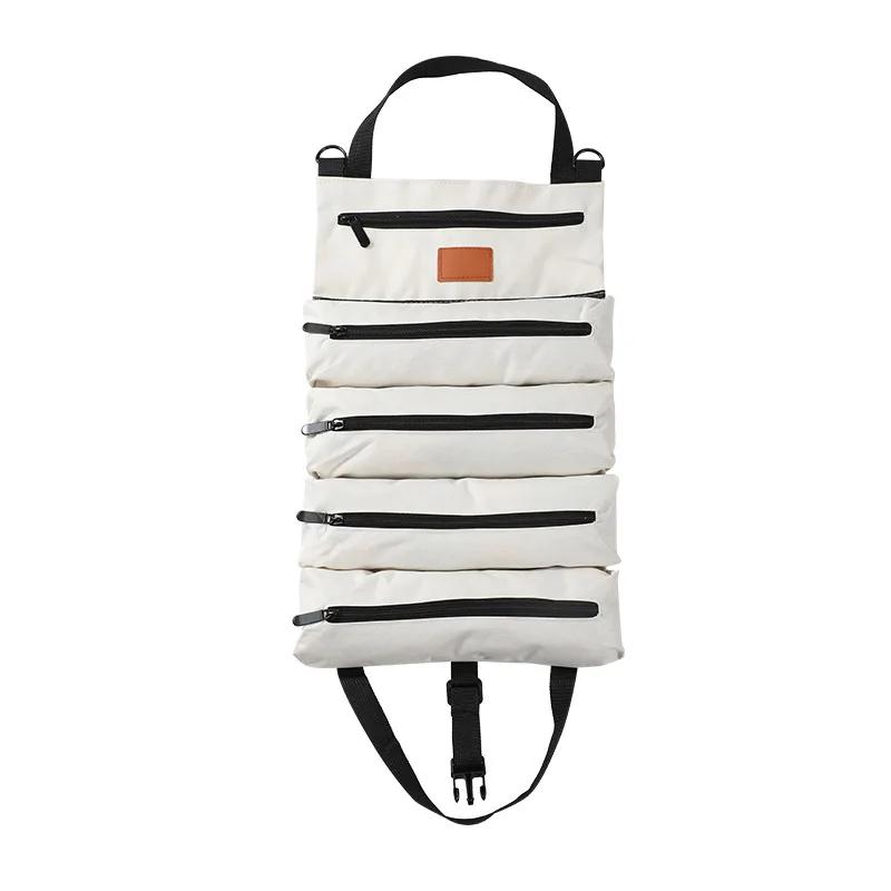 

Multifunctional Handheld Tool Kit Thickened Electrician Hardware Toolkit Construction Site with Large-capacity Storage Bag белый