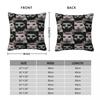 Uncanny Cat Canny Cat Pillowcase Polyester Linen Velvet Pattern Zip Decor Pillow Case Bed Cushion Cover