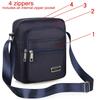 2024 Brandneue Umhängetaschen für Männer aus Nylon für Männer Umhängetaschen für Jungen Messenger Bags für Männer Handtaschen für die Reise Casual Large Satchel Grau