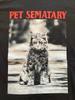 Pet Sematary Katze Kirche Schwarzes T-Shirt NEU Lizenziert UNGETRAGEN KOSTENLOSER VERSAND