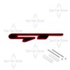 Badge Griglia Metallo GT Adesivi 3D Emblema Corpo Baule Auto Decalcomania Styling Auto Per KIA Sorento Stinger Sportage Rio K5 K9 Picanto K3