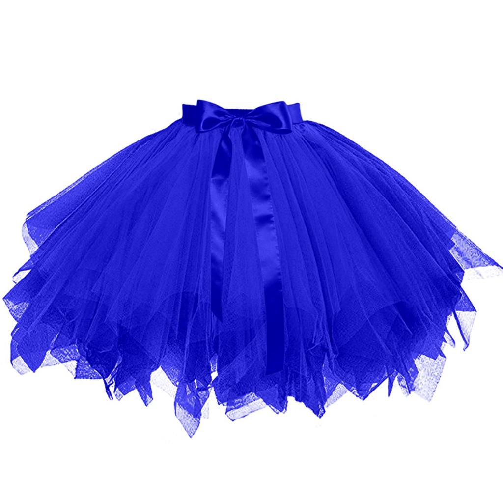 Women's Skirt Boneless Skirt Mesh Lace-Up Skirt