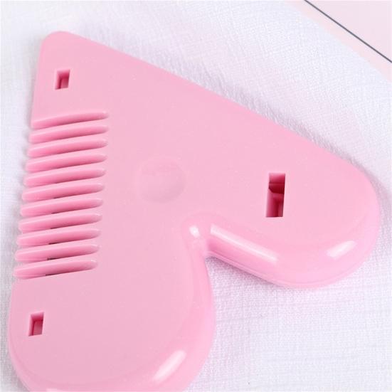 Hair Trimmer Creative Shape Solid Construction Decoration for Shaped Hair ABS Heart Trimming Comb Home