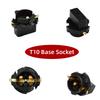 HUIQIAODS T10 LED Light Bulb Socket Wedge Base Car Light Holder (2pcs)